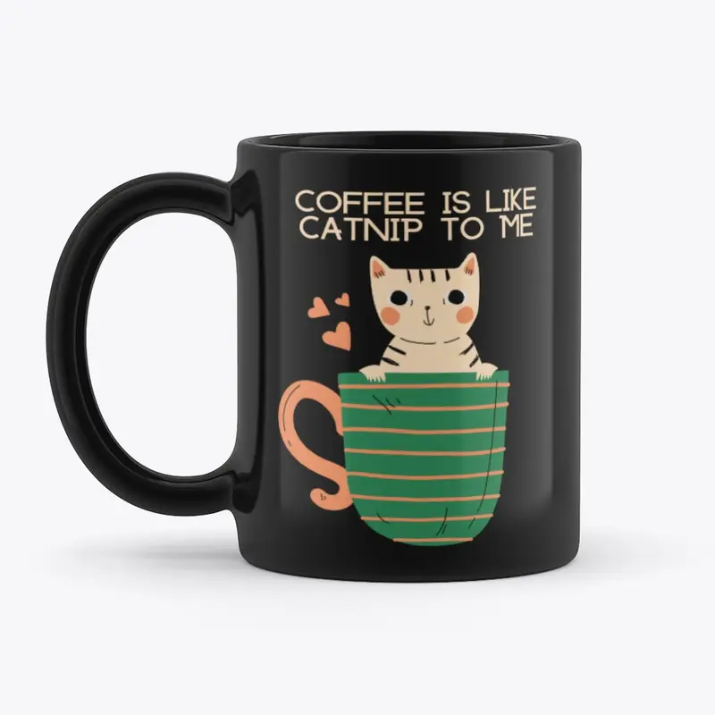 Black Coffee Mug Cat Lovers Best Gift